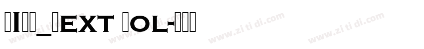 JINS_Next Bol字体转换 JINS_Next Bol字体转换